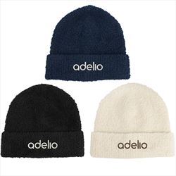 AH15112 Fuzzy rPET Beanie With Custom Imprint